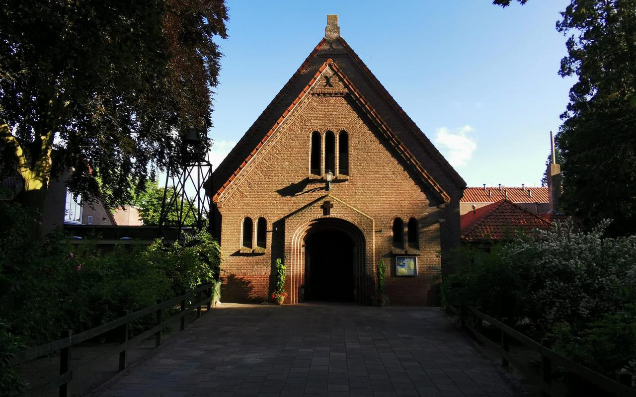 De kleine katholieke kerk van Weiteveen, gebouwd in 1919.