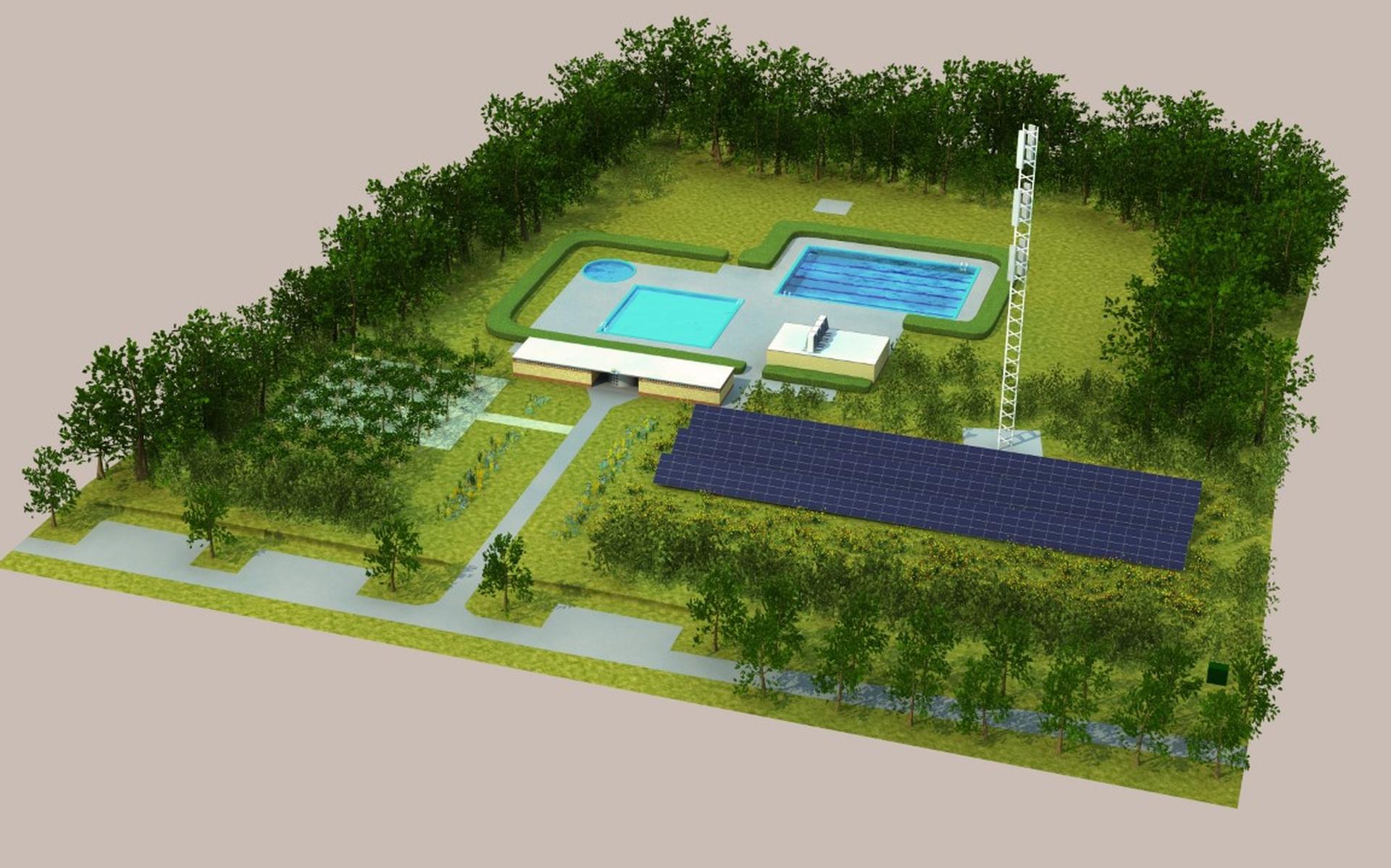Foto: Zomerbad Peize