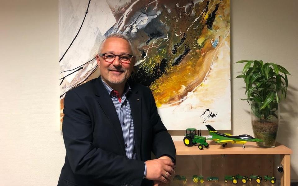 Gert Lubbers: Veurig jaor he’k veur het eerst meer as 150 bunder in ien jaor verkocht.