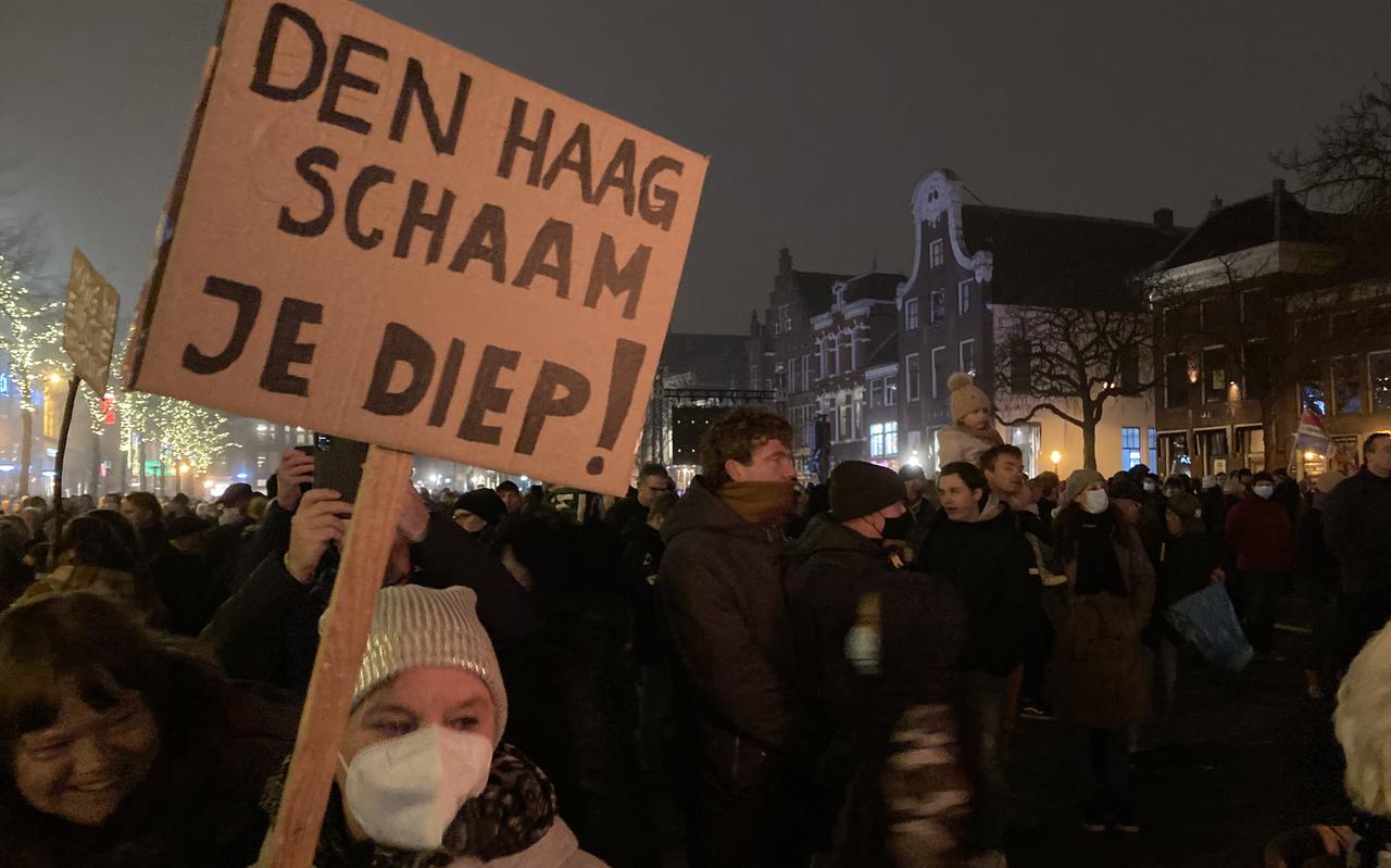 De dreigende extra gasproductie in Groningen was in januari aanleiding voor een massaal fakkelprotest.
