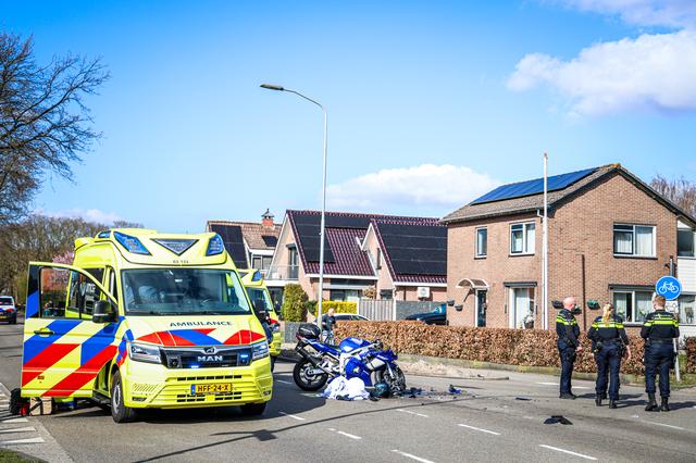 Motorrijder overleden bij aanrijding in Klazienaveen