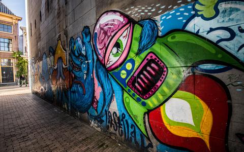 Street art & graffiti tour in Groningen.