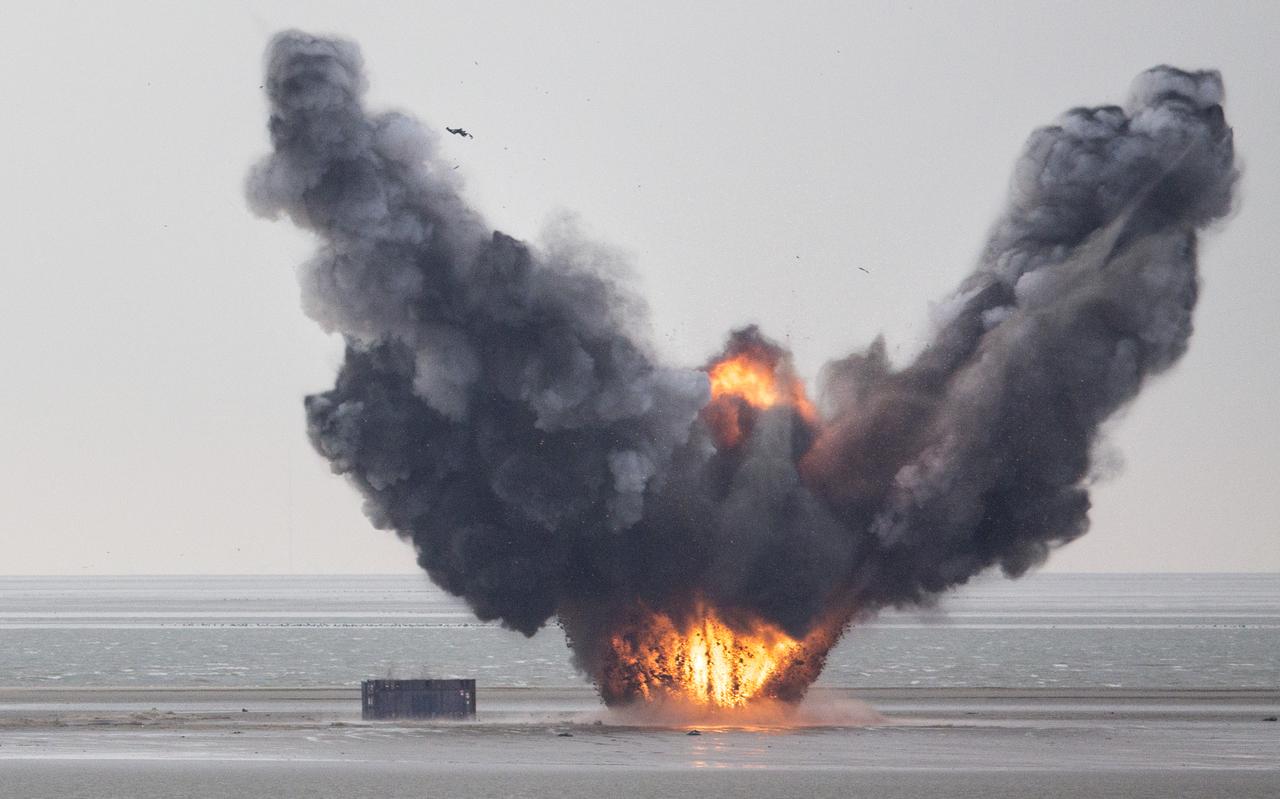 Explosie op Vlieland. Explosie op Vlieland.