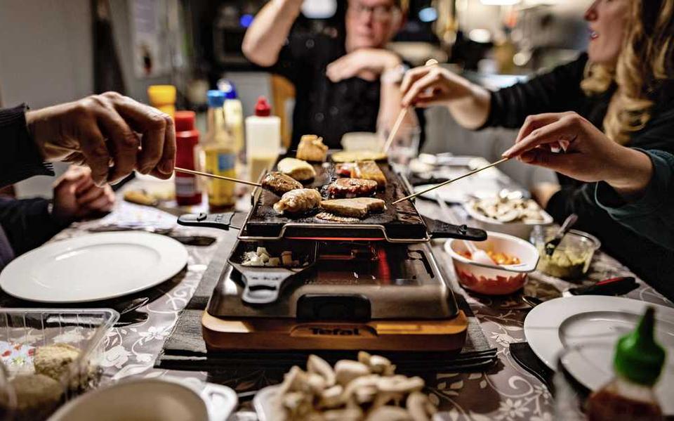 Voor elk wat wils: gourmetten blijft populair.