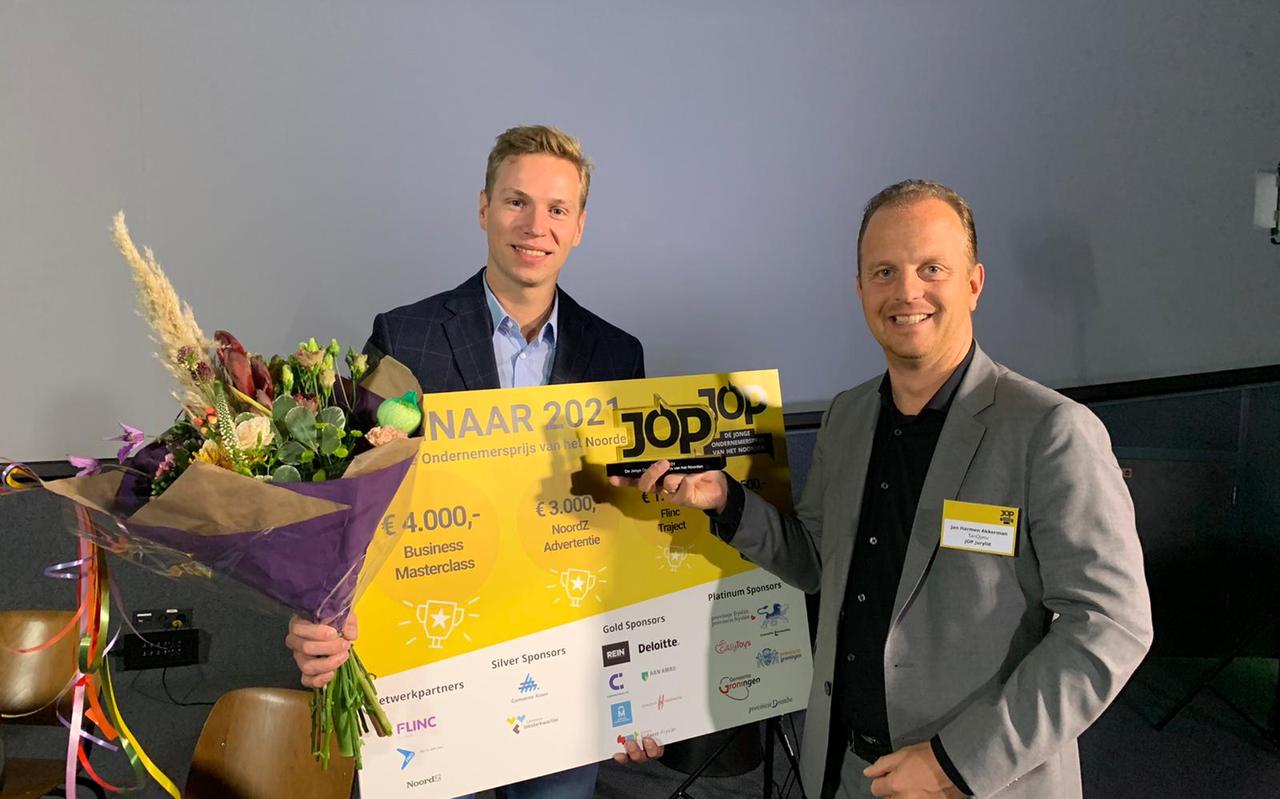 Max Wortmann (links) winnaar van 2021. Max Wortmann (links) winnaar van 2021.
