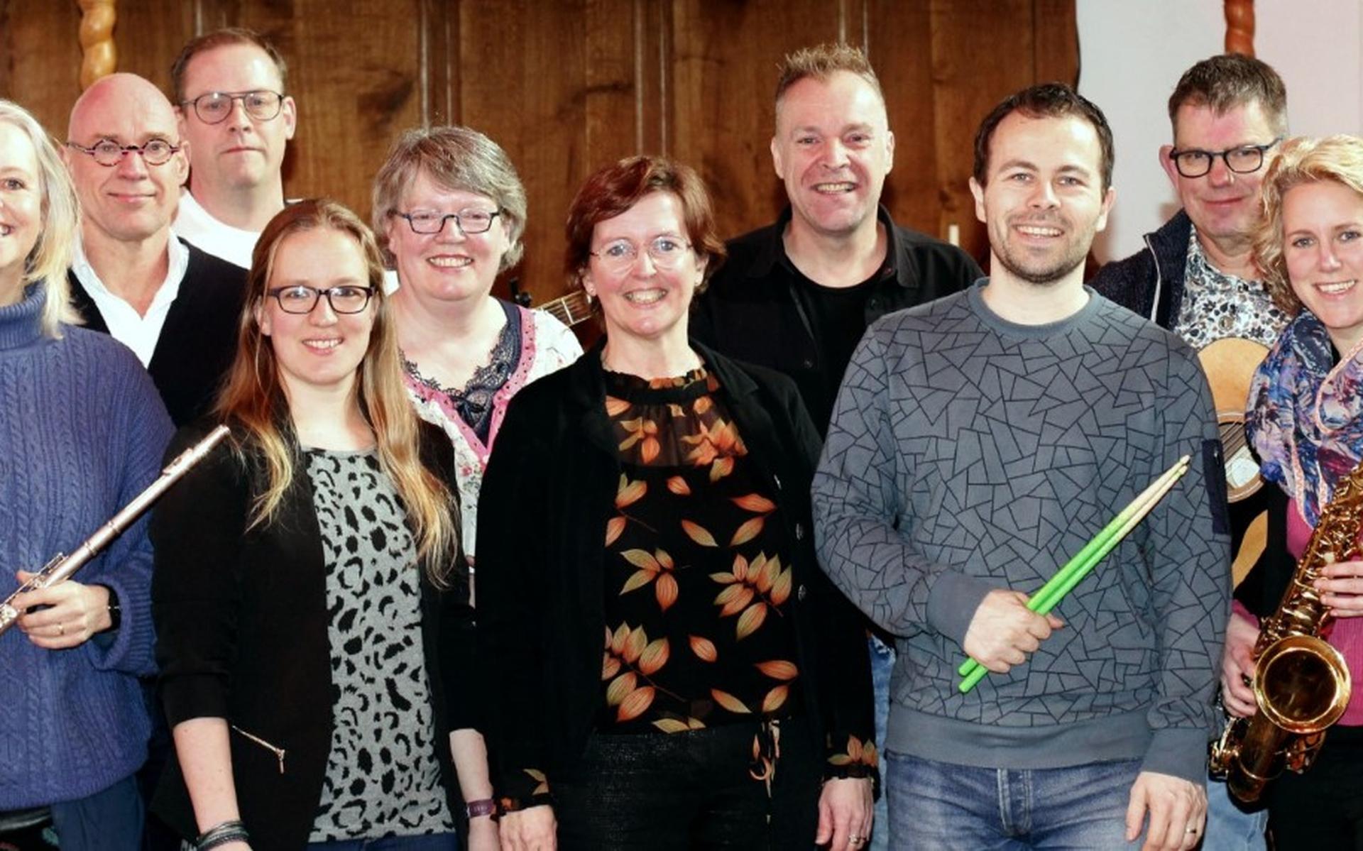 De muziekgroep Runiek uit Ruinen.