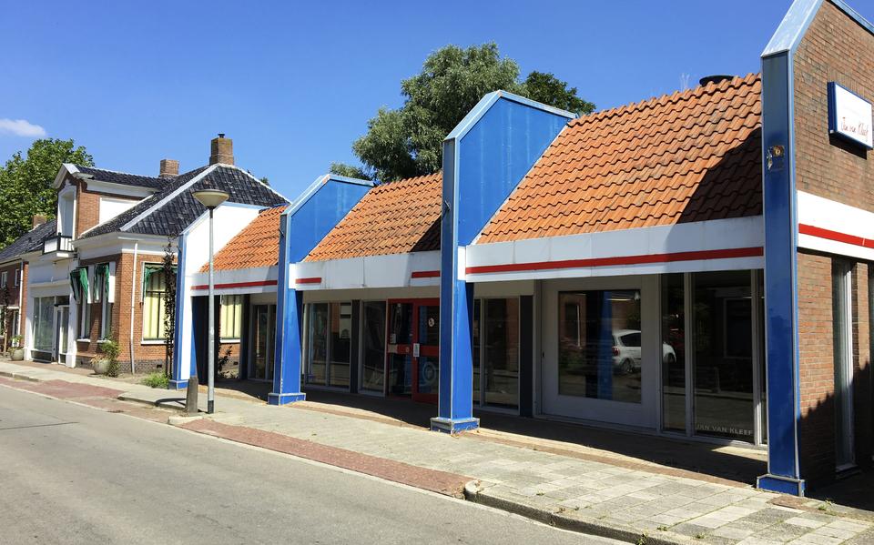 Het pand van voormalig fietsenmaker Jan van Kleef. 