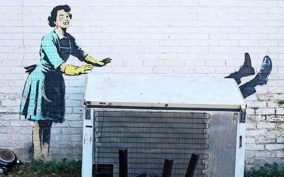 De Banksy in Margate.