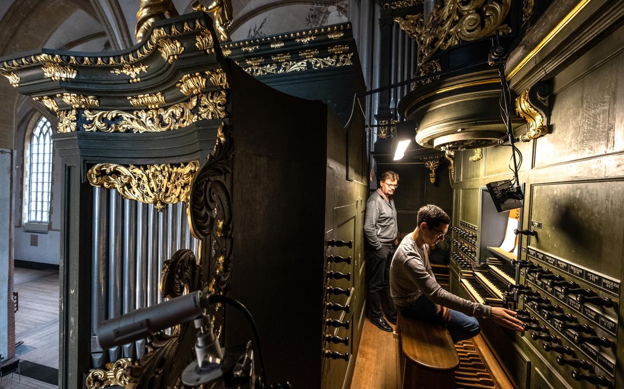 Internationale conservatoriumstudenten komen naar Groningen om les te kunnen krijgen op het orgel.
