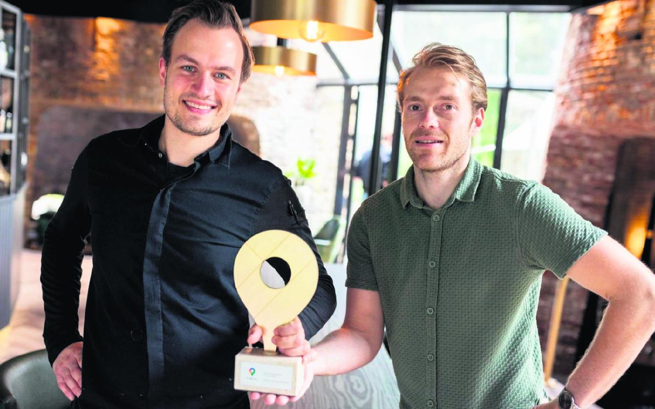 Thijs de Lange en Stefan Hoekstra van Villa Kalkoven. Thijs de Lange en Stefan Hoekstra van Villa Kalkoven.