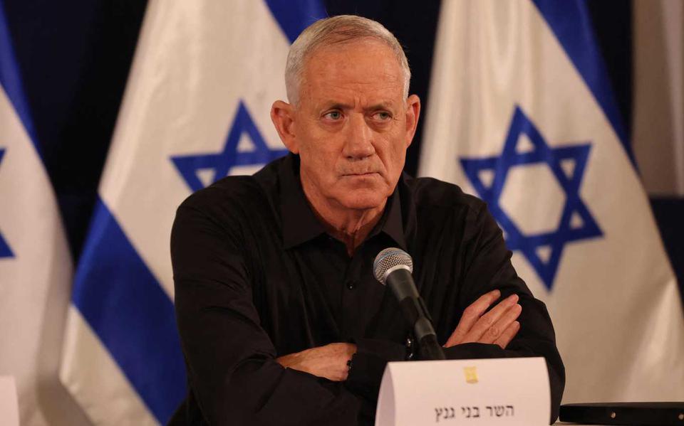 De Israëlische minister Benny Gantz.
