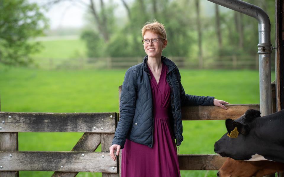 Tanja van Hummel, religiewetenschapper en onderzoeker van de relatie tussen boer en stikstofbeleid. 