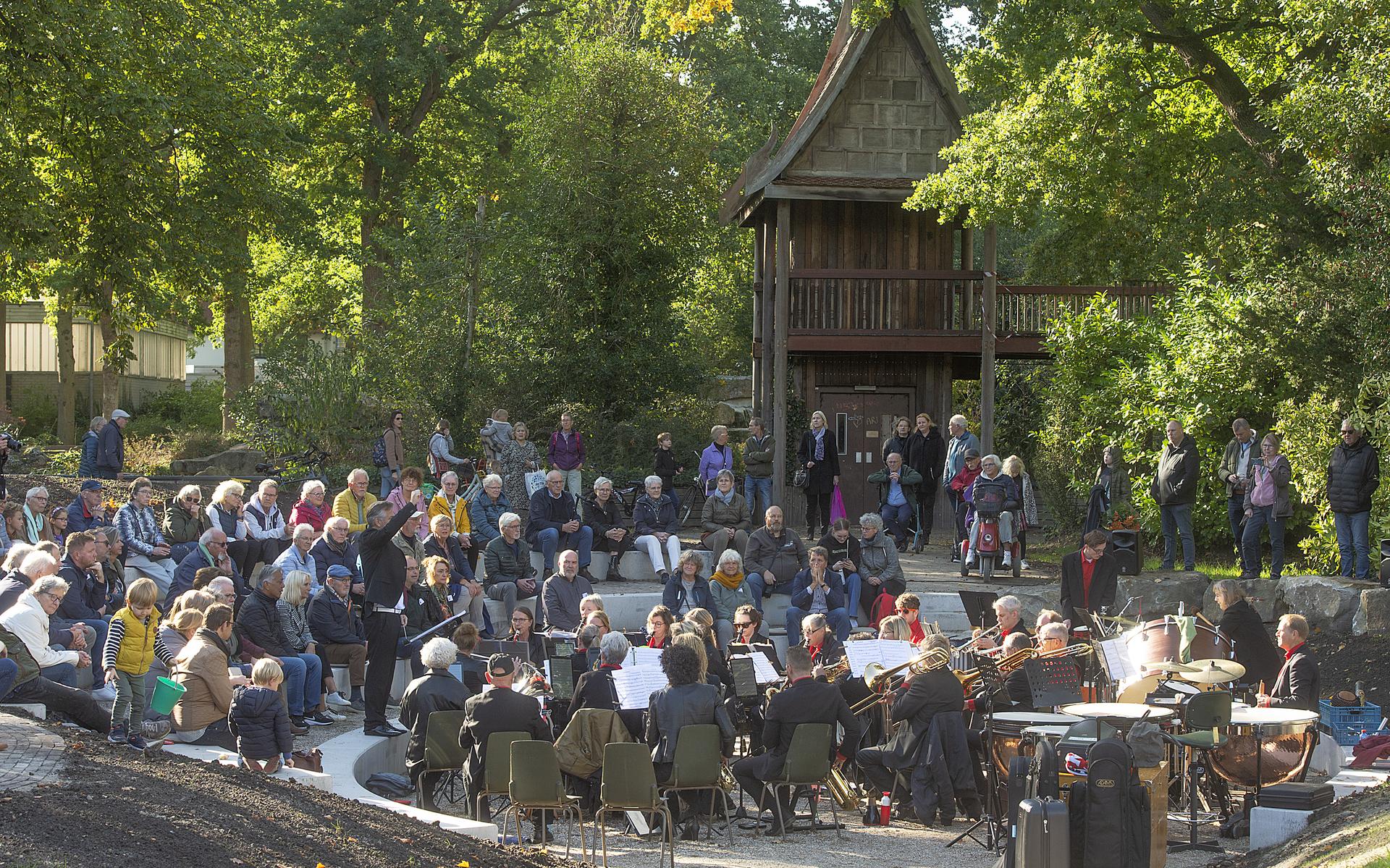 Dit jaar opende het amfitheatertje in het voormalig nijlpaardenbassin.
