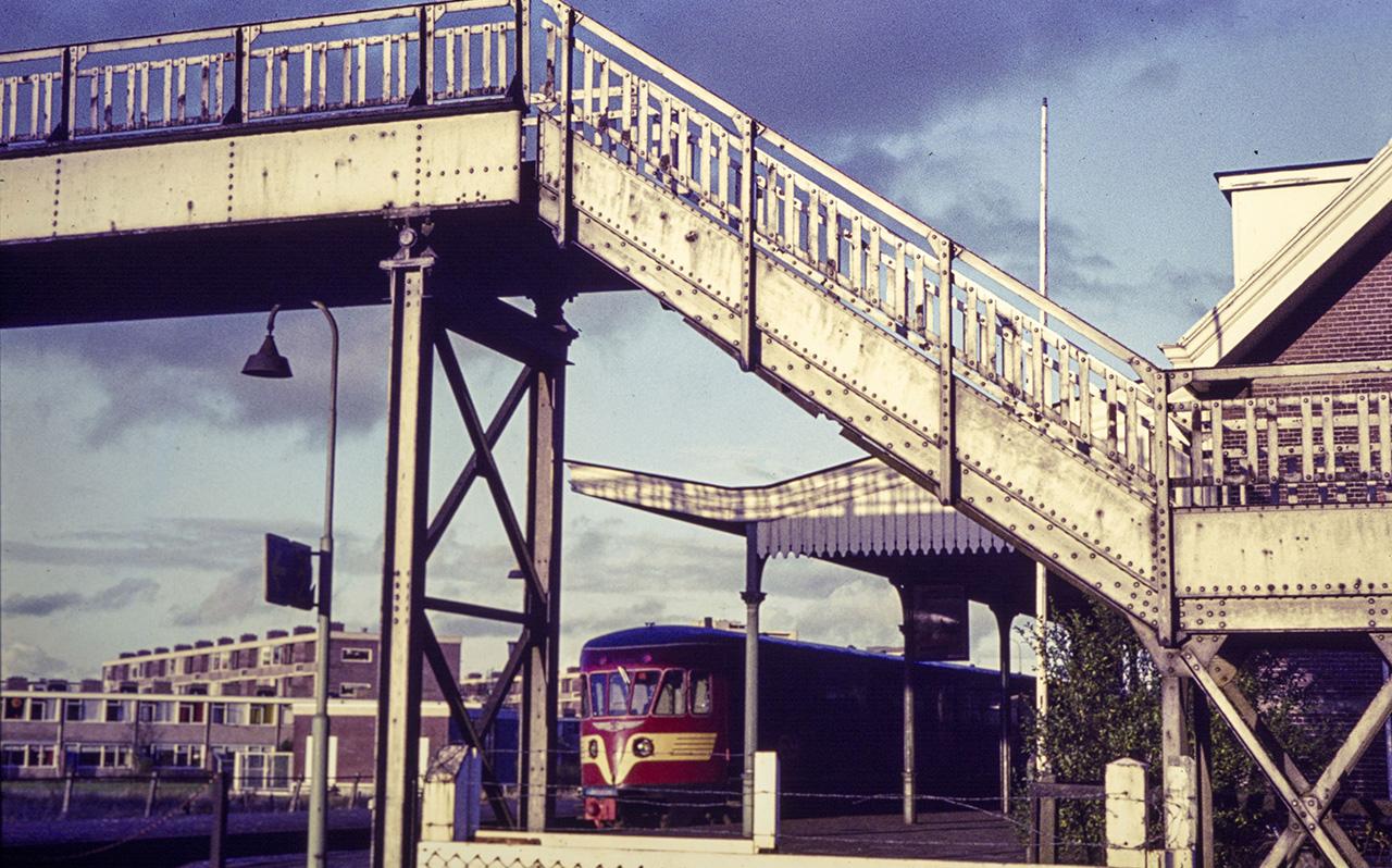 Loopbrug Noorderstation, ca. 1972
