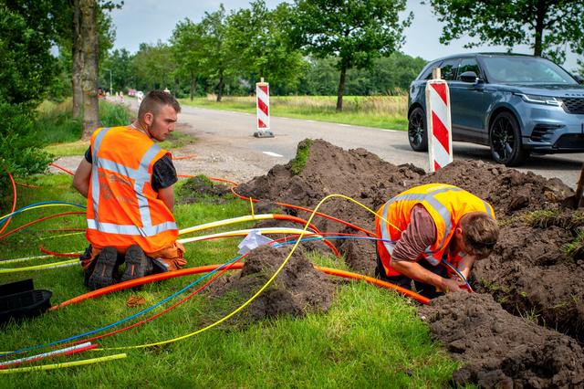 Het gaat zeker twee jaar duren voor het platteland van Groningen is voorzien van snel internet. Een 