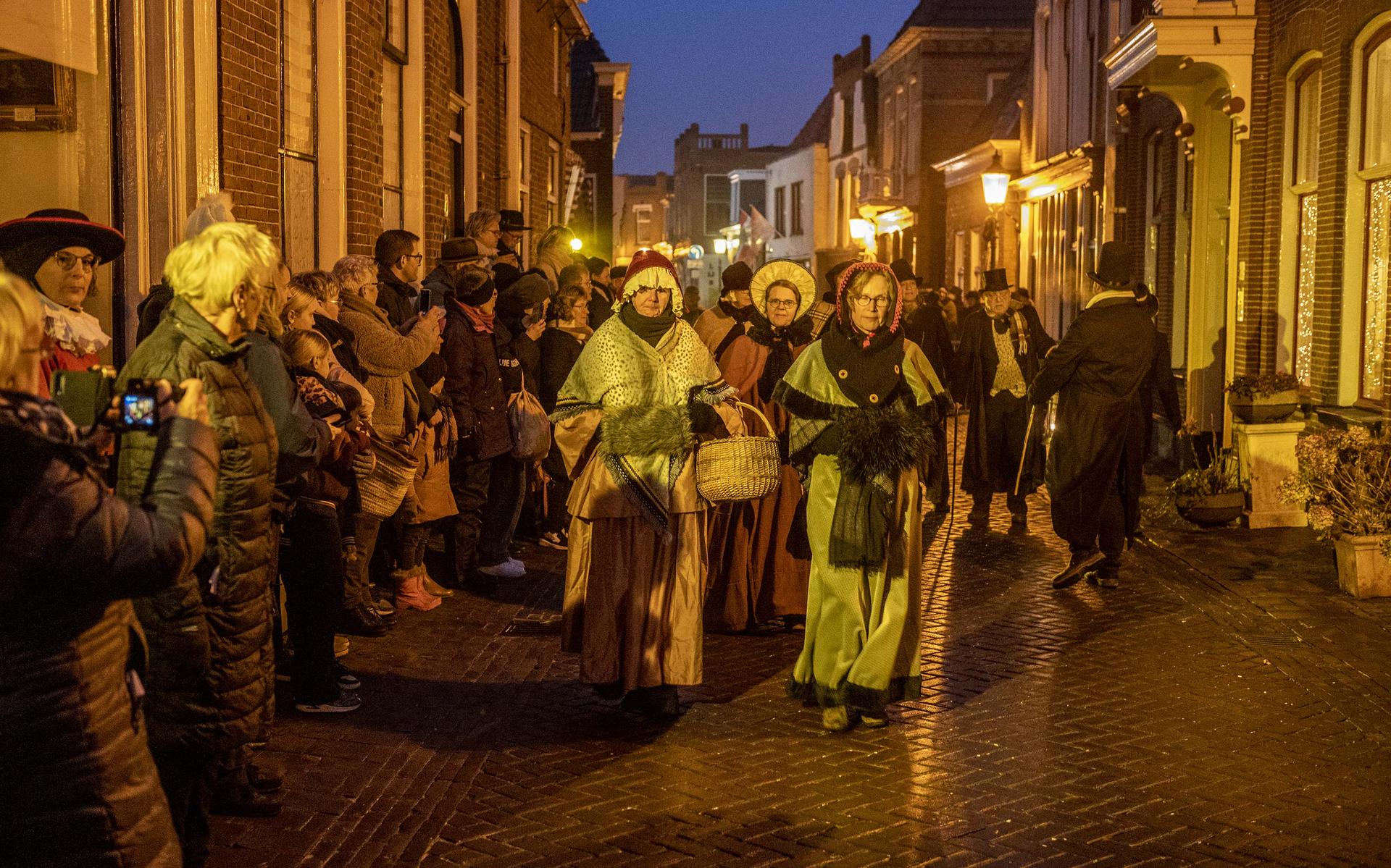 Het was één groot theatertoneel waar de bezoekers deel van mochten uitmaken.