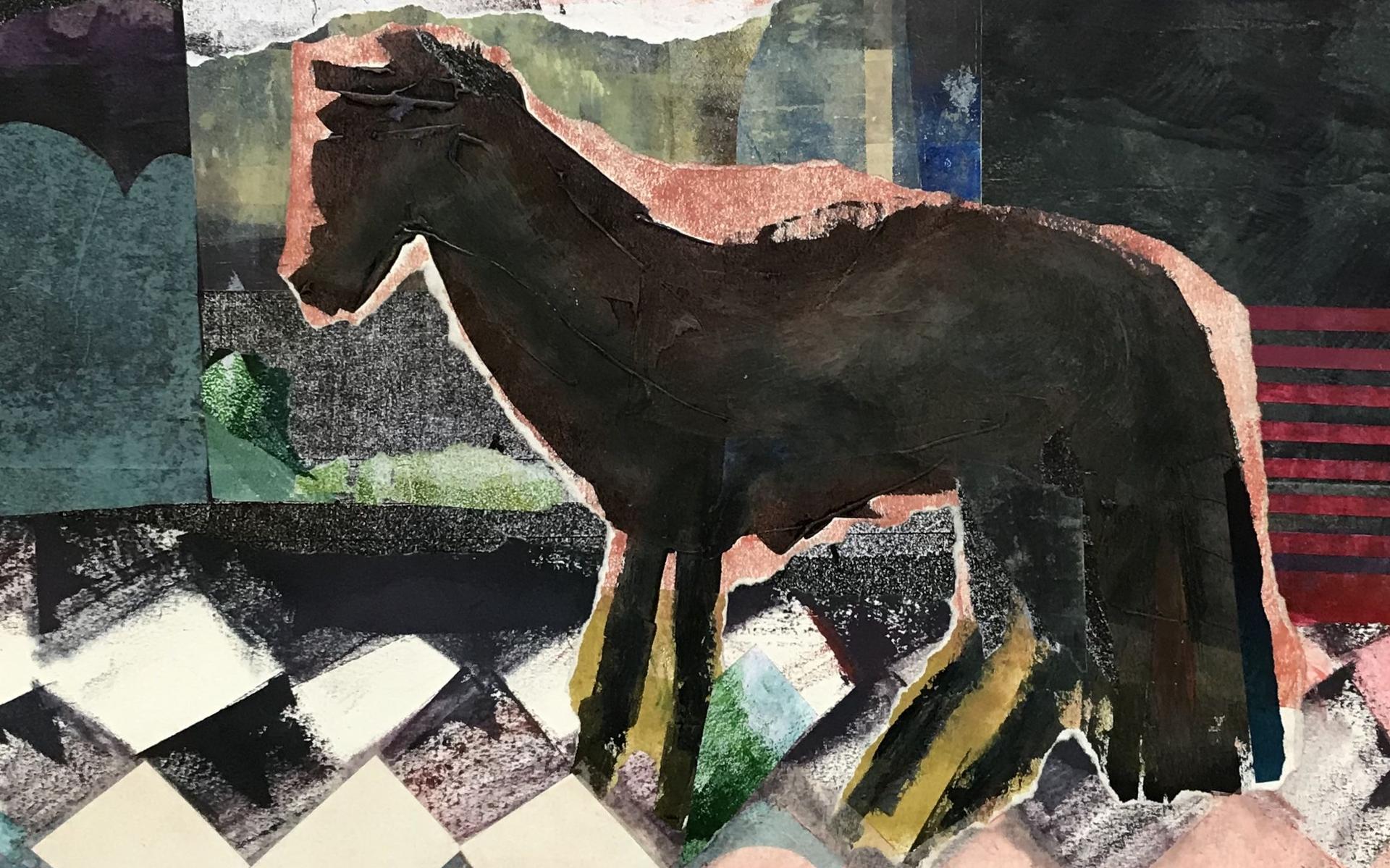 Textielobjecten, etsen, linosnedes en schilderijen zijn te zien in galerie Beeldbrengers in Emmer-Co