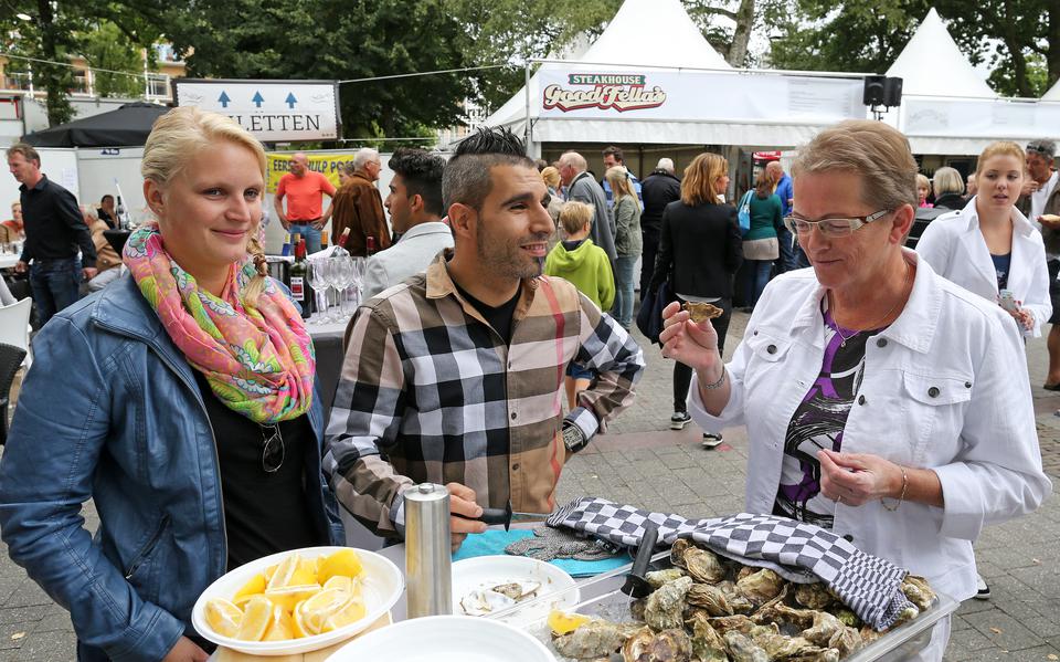 Een eerdere versie van Emmen Culinair op het Marktplein in Emmen.