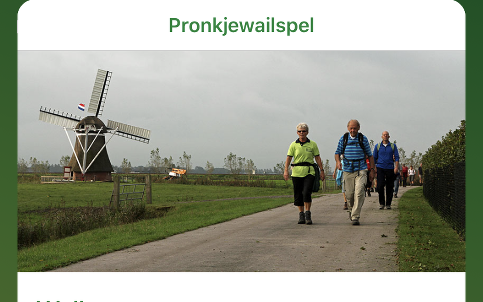 Screenshot van het Pronkjewailspel.
