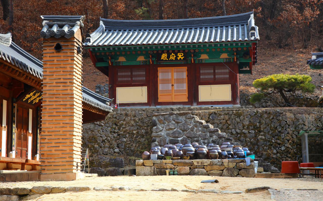 Een tempel in Korea.