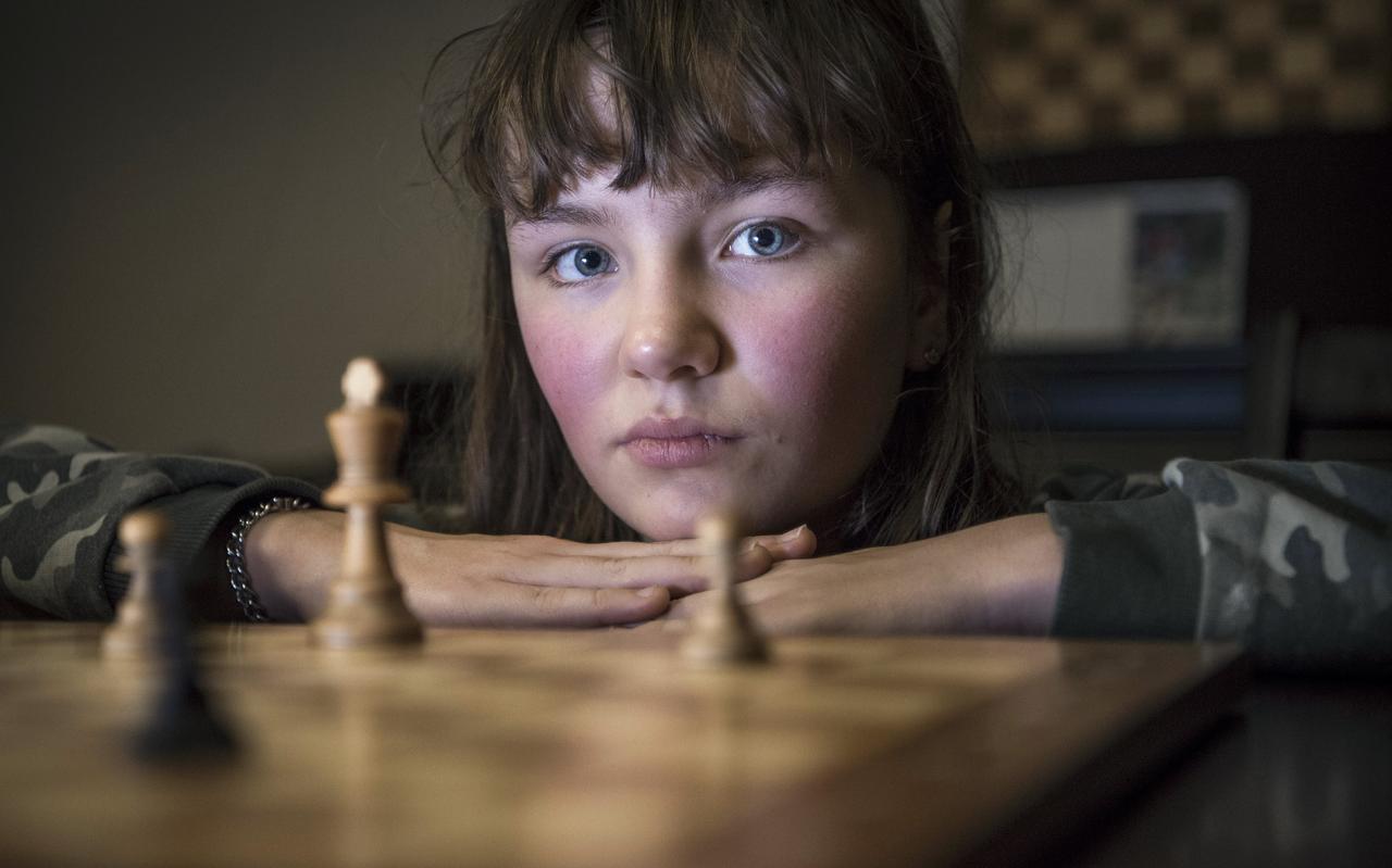 Machteld van Foreest uit Groningen is op 13-jarige leeftijd al een van de Nederlandse toppers. Machteld van Foreest uit Groningen is op 13-jarige leeftijd al een van de Nederlandse toppers.
