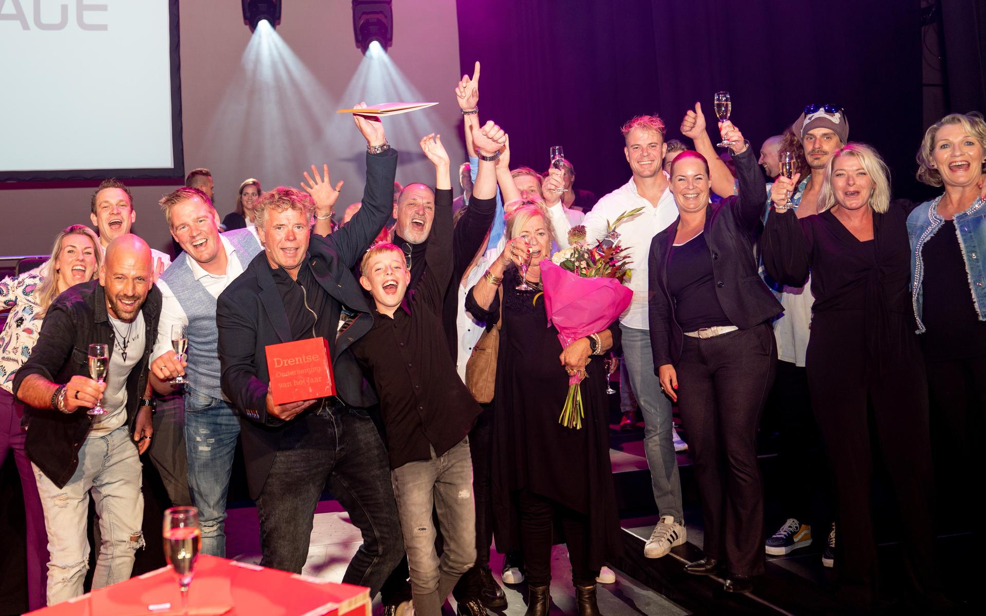 Interstage uit Meppel wint editie 2022 van Drentse Onderneming van het Jaar.