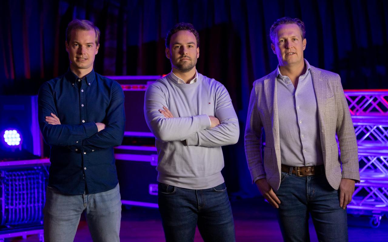 De deelnemers aan de eerste voorronde van YBA (vlnr): Wisse Koedam (Brenger), Raymon Pauwels (GO Sharing) en Marcel Alberts (Healix). De deelnemers aan de eerste voorronde van YBA (vlnr): Wisse Koedam (Brenger), Raymon Pauwels (GO Sharing) en Marcel Alberts (Healix).