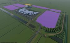 Impressie van de nieuwe fabriek van Fage op bedrijventerrein Riegmeer in Hoogeveen.
