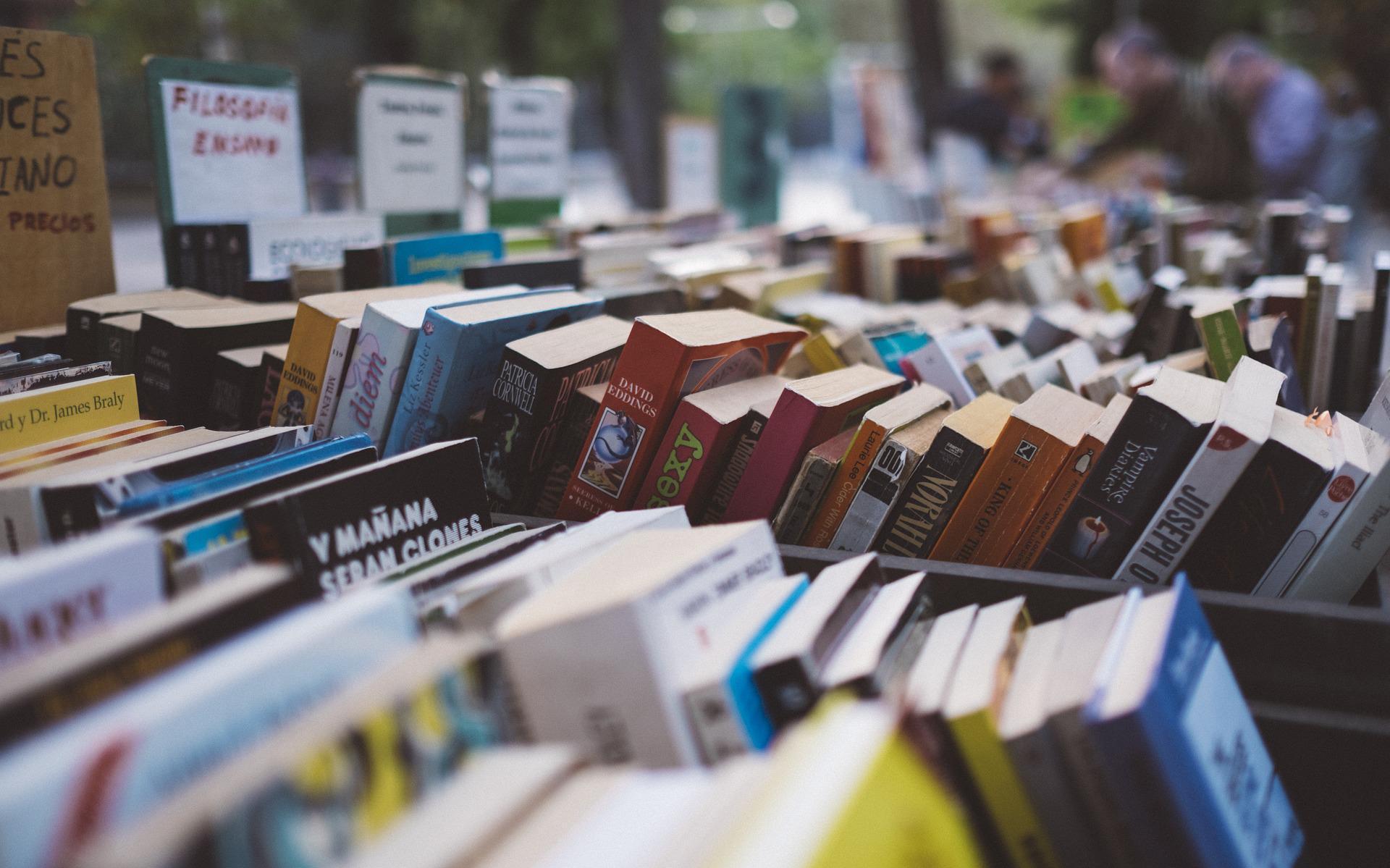 Boekenmarkt.
