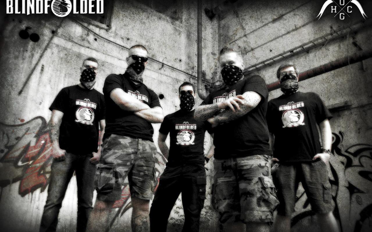 De Groninger band Blindfolded. De Groninger band Blindfolded.