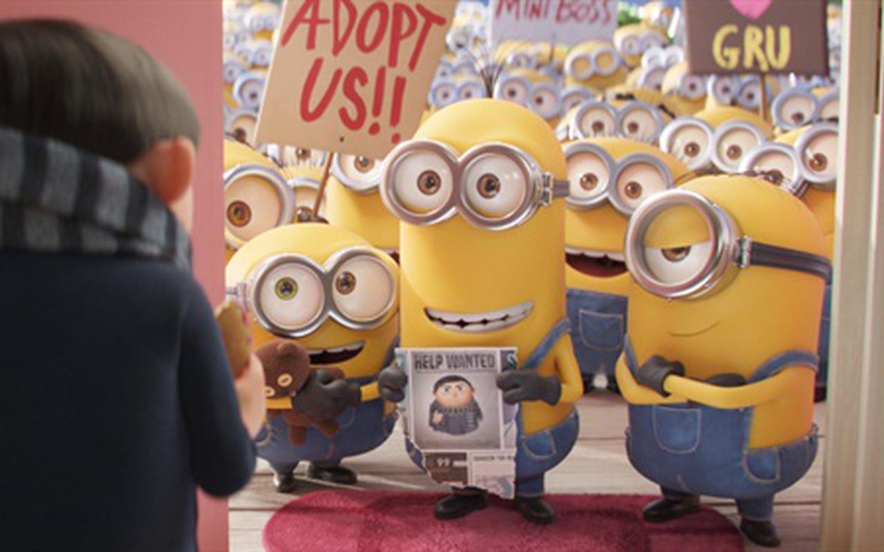 Uit 'Minions: The rise of Gru'.