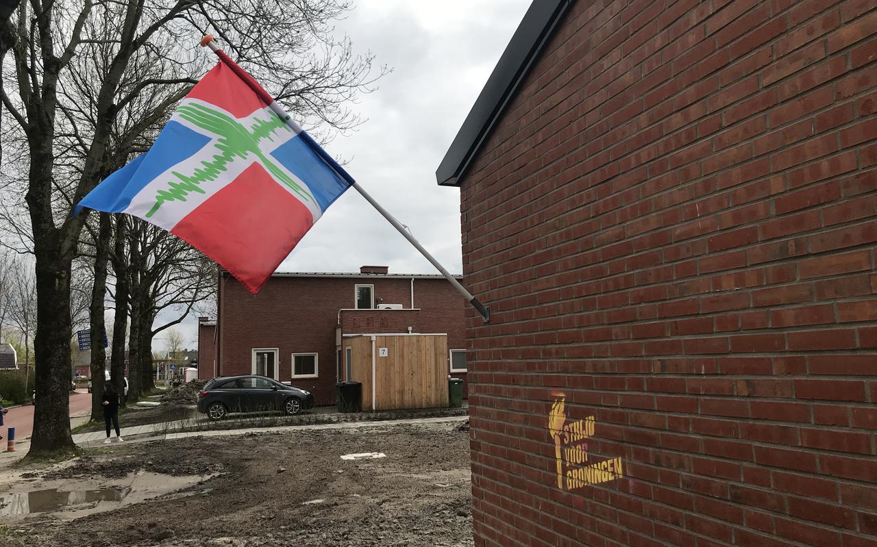 Strijd voor Groningen op de muur