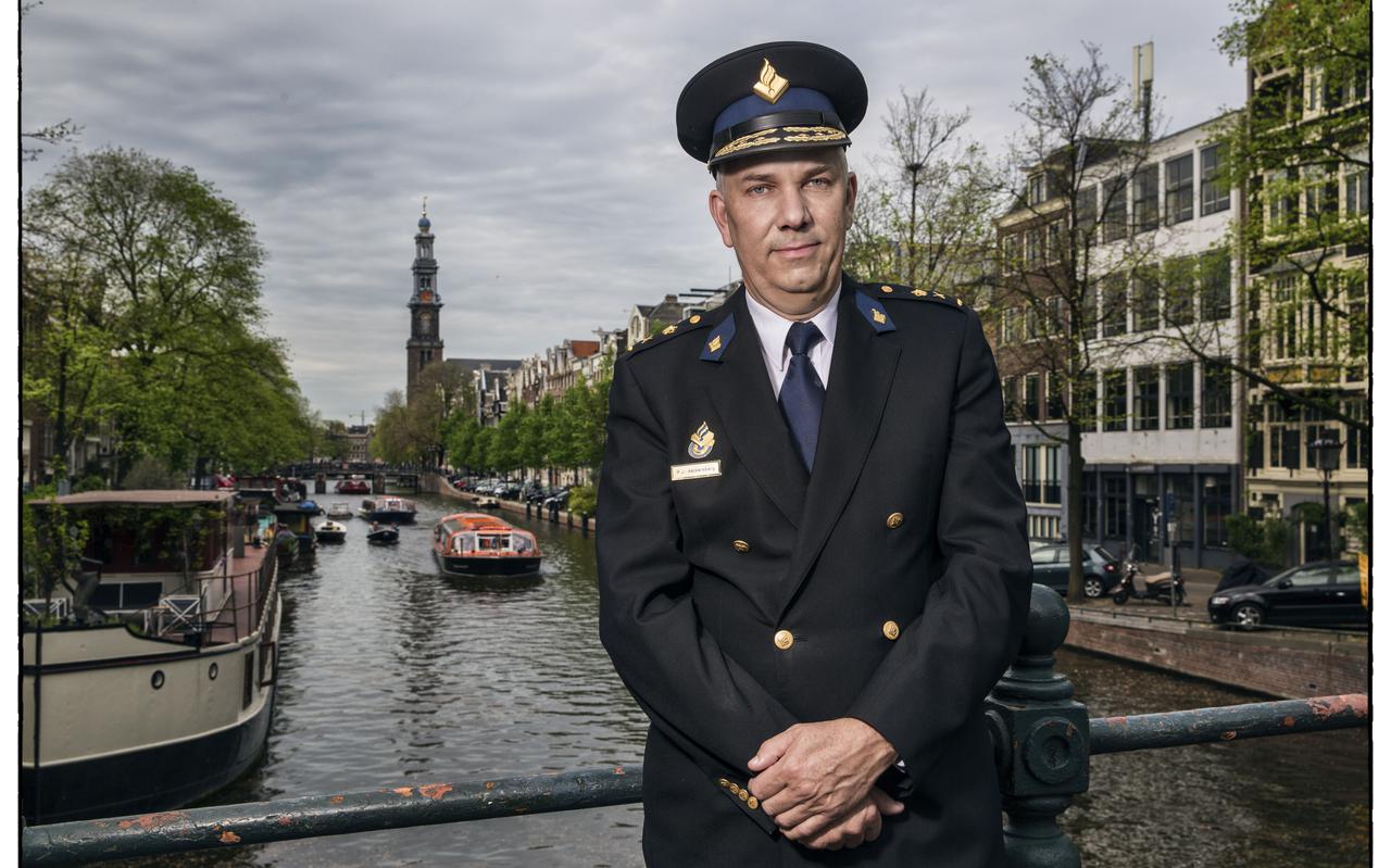Archieffoto van Pieter-Jaap Aalbersberg uit de tijd dat hij hoofdcommissaris van de politie in Amsterdam was.