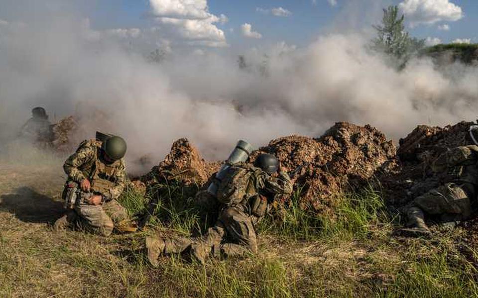 Ter illustratie: het Oekraïense leger in actie.