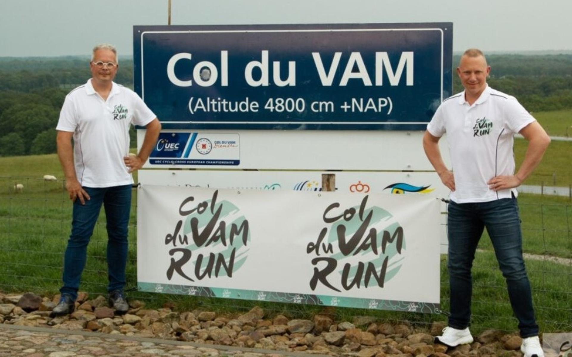 Mike van Puffelen en Erik Reumer organiseren deze sportieve loop.
