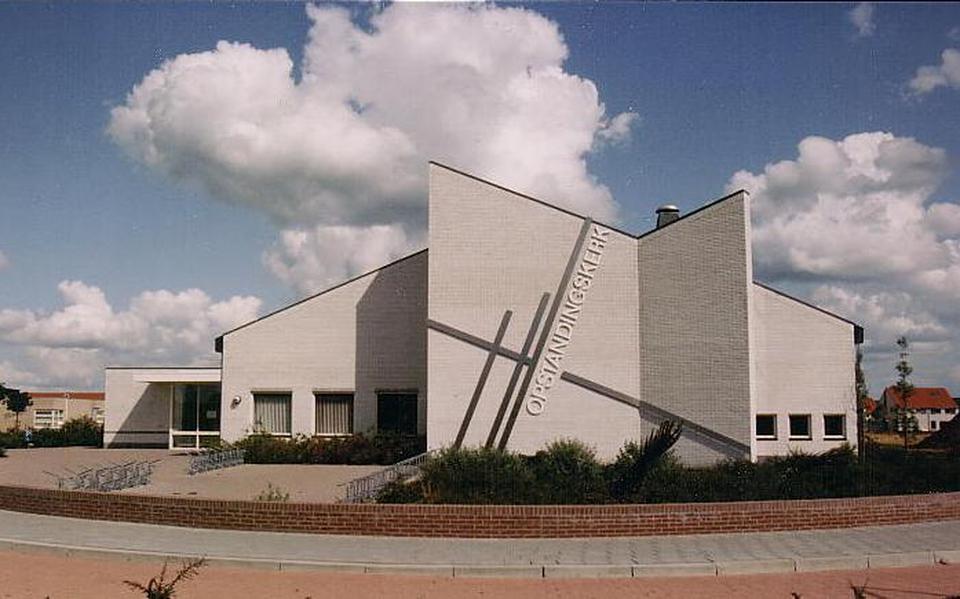 De Opstandingskerk in Marsdijk. 
