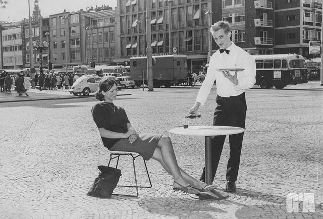 Proefzitten op de Grote Markt