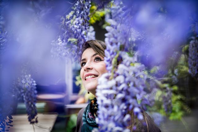 Teodora (35) uit Groningen maakt met haar orkest, dat 10 jaar bestaat, muziek over heimwee