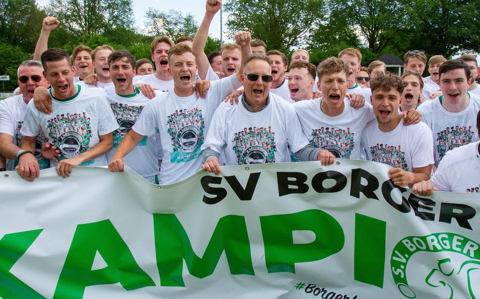 SV Borger is kampioen van de 4e klasse F.
