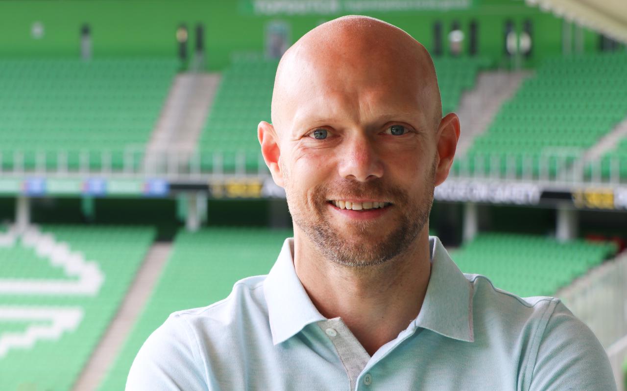De nieuwe assistent-trainer Dennis van der Ree: 'Elke keer als ik bij FC Groningen kwam, dacht ik: dit is een mooie club om voor te werken.'
