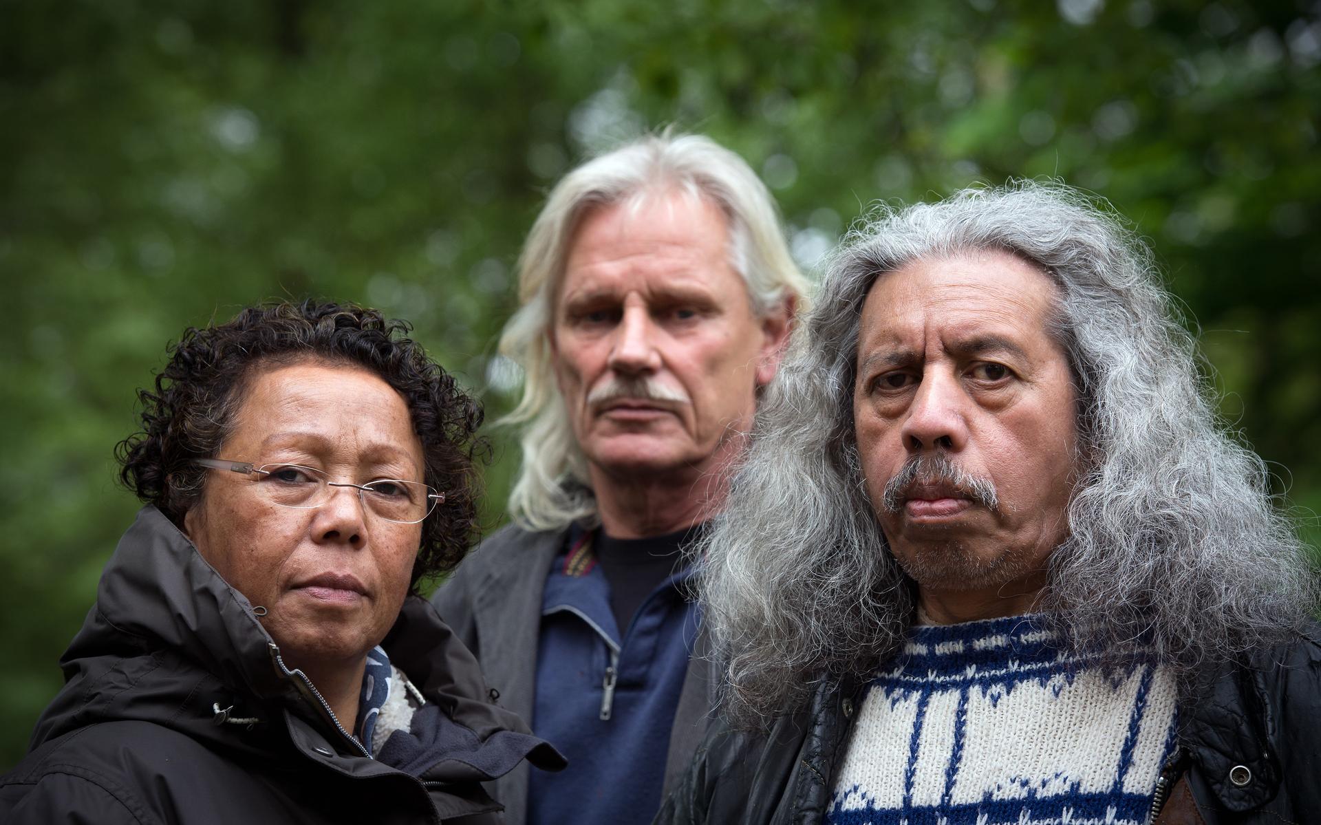 Nona Lumalessil, Jan Beckers en Junus Ririmasse deden uitgebreid onderzoek naar treinkaping De Punt.