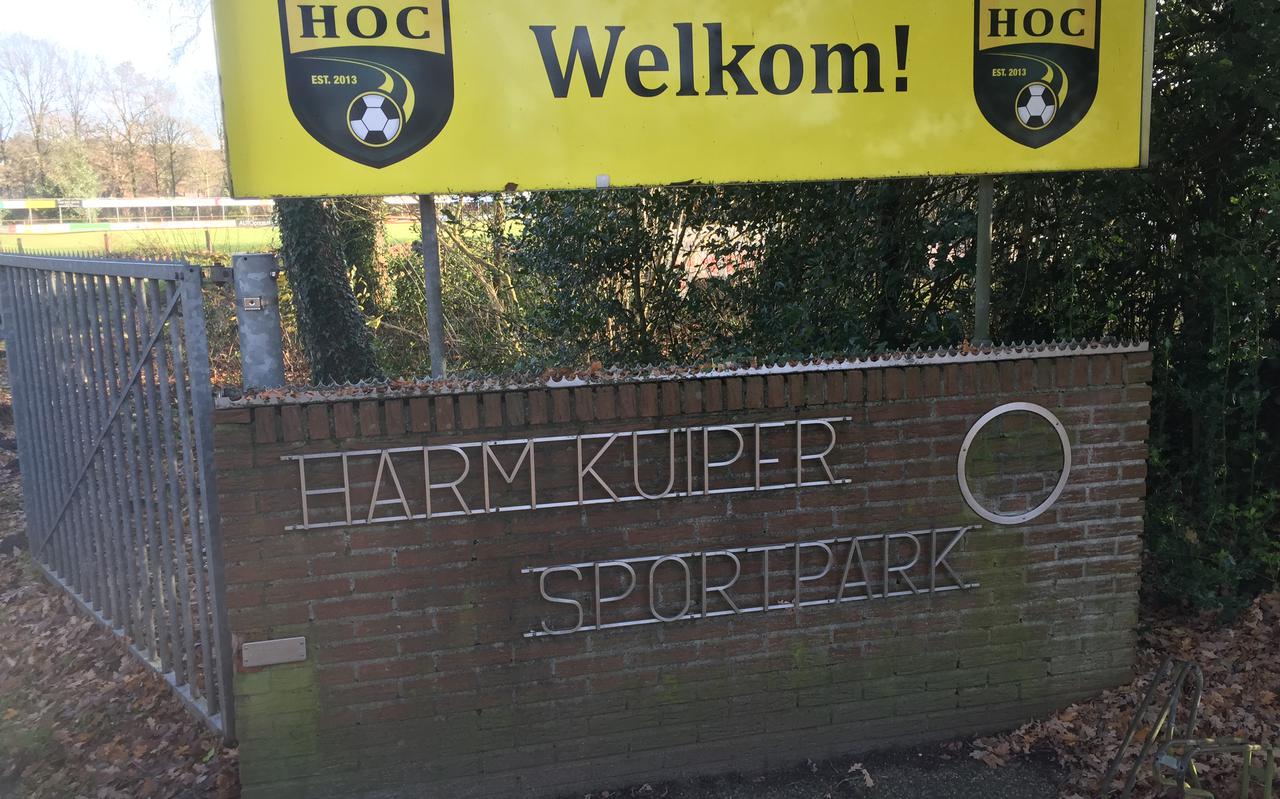 Het Harm Kuiper sportpark - thuisbasis van HOC - in Odoorn.