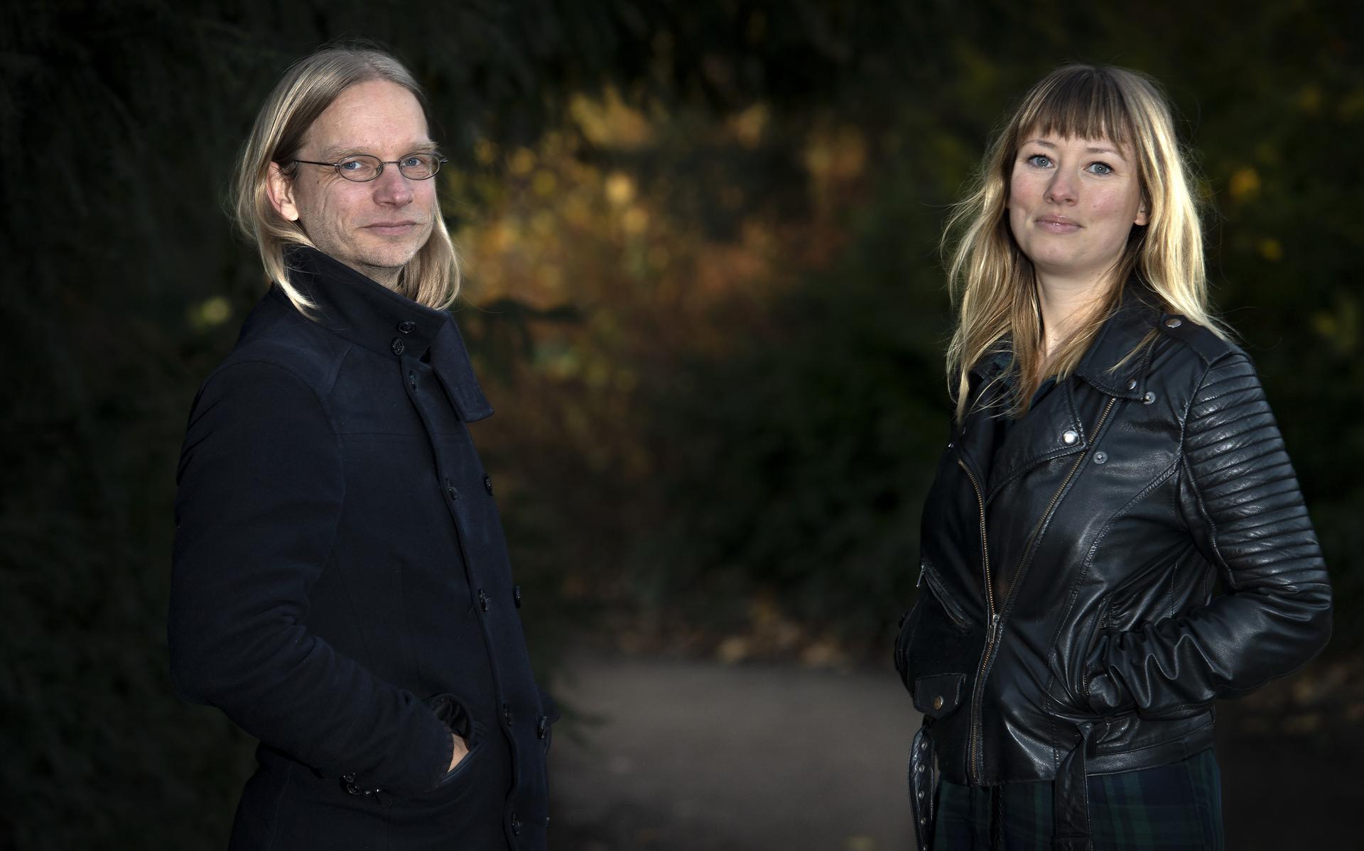 Hindry Schoonhoven en Marlene Bakker vertaalden de Gruffalo in het Gronings.                                                                                                                                         