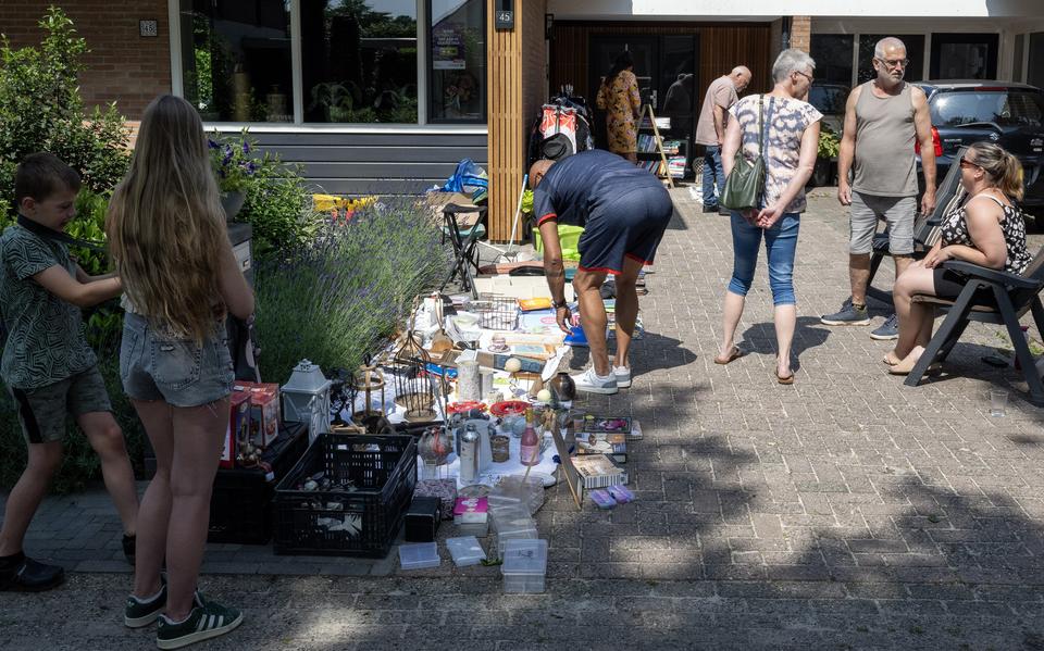 Tweedehandsliefhebbers konden hun slag slaan tijdens de Garage Sale in Coevorden.