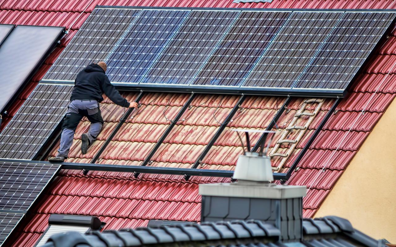 In Nederland zijn nu een miljoen huizen met zonnepanelen. 
