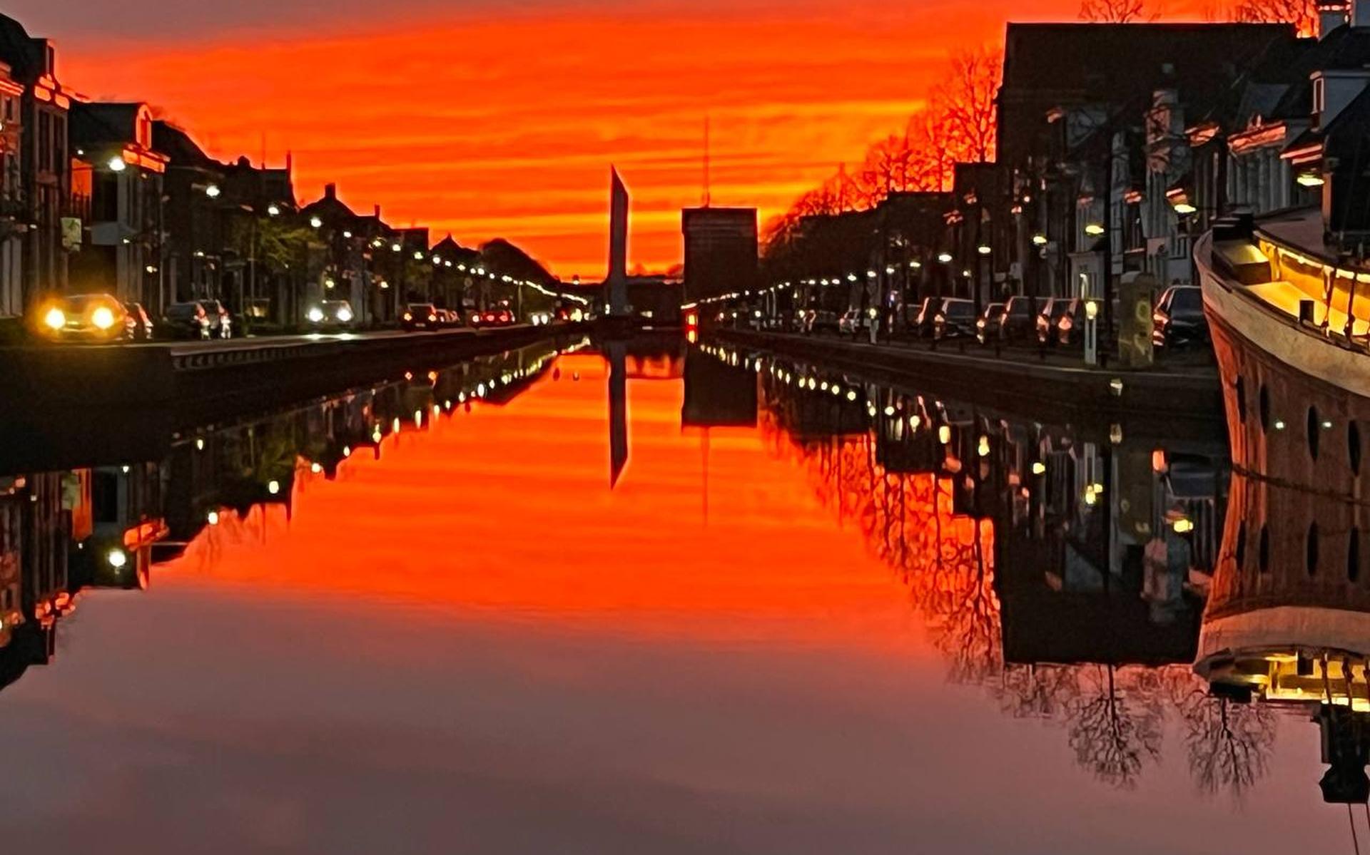 Zonnige zondag eindigt in de schemering met avondrood - Dagblad van het ...