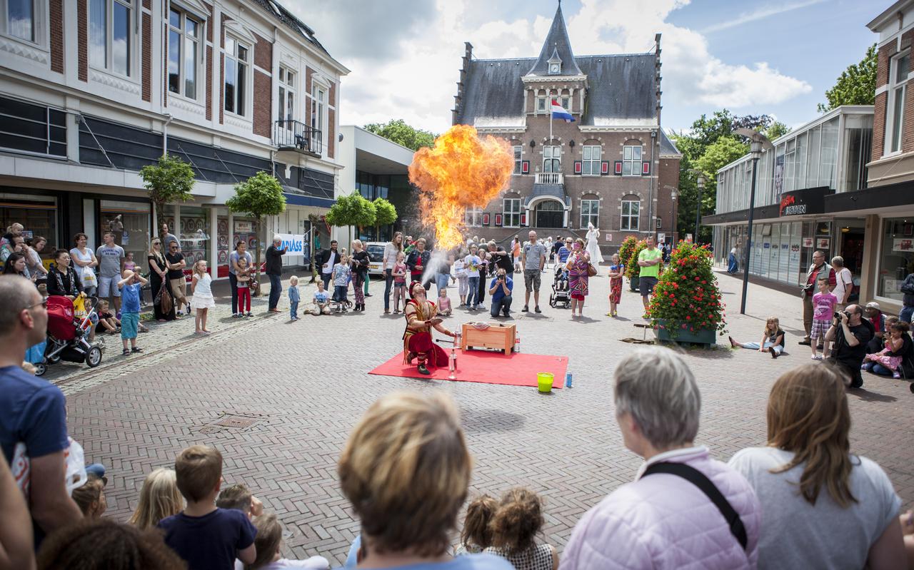 Bogdike houdt jaarlijks evenementen in het centrum van Veendam.