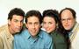 De serie Seinfeld draait rond stand-upcomedian Jerry Seinfeld en zijn vrienden Elaine Benes, George Constanza en Cosmo Kramer.