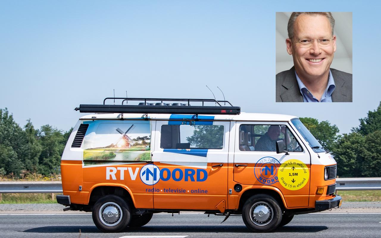 Hoofdredacteur Mischa van den Berg van RTV Noord (portretfoto rechtsboven).