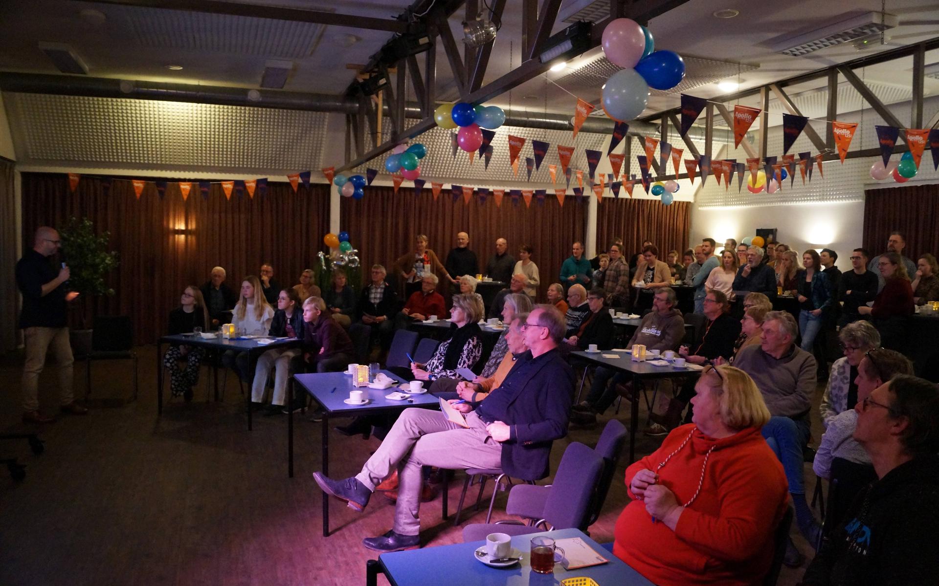 Het werd zaterdag een feestelijke start van het jubileumjaar van Apollo.